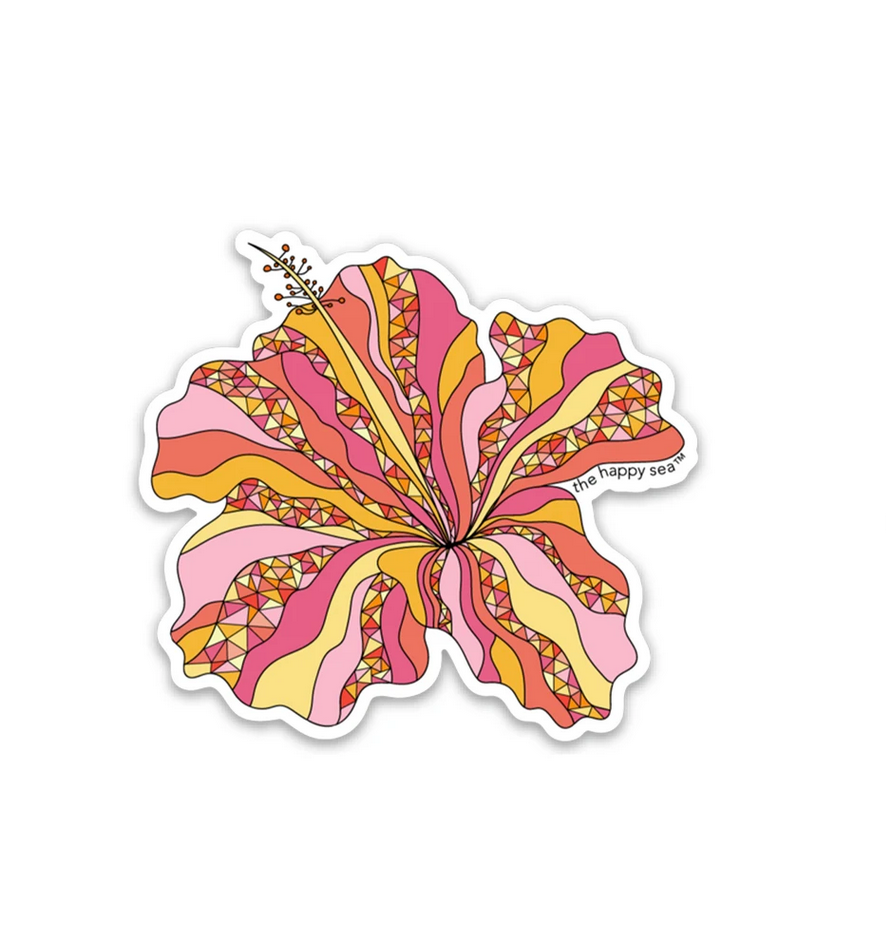 Hibiscus Sticker