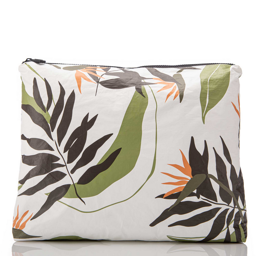 MAX Painted Birds Pouch Neutrals