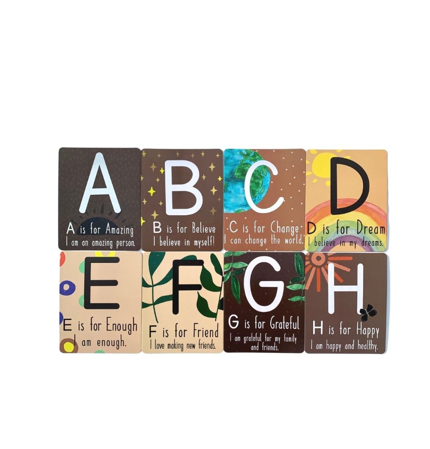 Alphabet Affirmation Flashcards