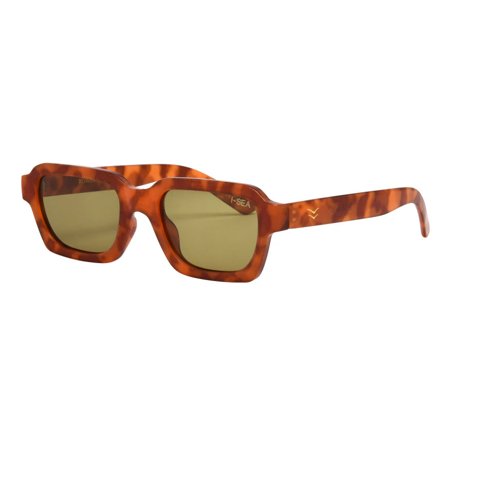 Bowery Sunglasses Tort/ Green