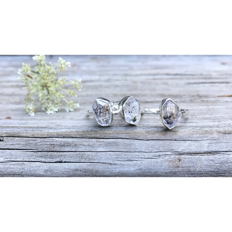 Herkimer Diamond Ring