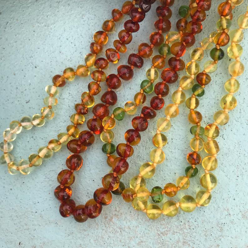 Baltic Amber Necklace for Babies & Toddlers